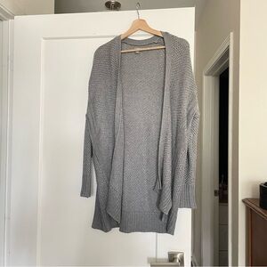 Aerie Oversized Long Open Knit Cardigan